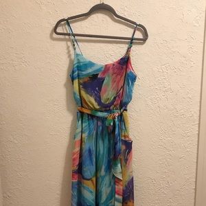 Watercolor Maxi Dress